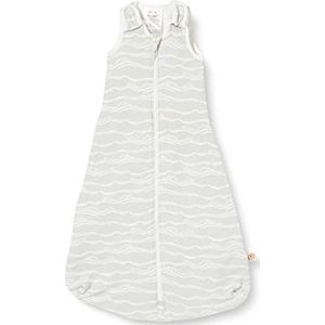 Ergobaby Babyslaapzak, 0-6 maanden, rompertje voor kinderen, slaapzak voor baby's, meisjes, jongens, katoen, 2,5 tog, Silver Waves