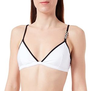 HUGO Bralette Dames Shine_Bralette Bikini Open White122, S, Open White122