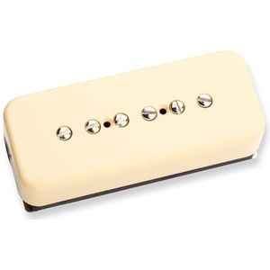 Seymour Duncan Sstk P1 N Cre P90 Stack Soap Bar, positie van de Halscreme