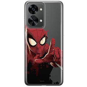 ERT GROUP Mobiele telefoon beschermhoes voor Oneplus Nord 2T 5G origineel en officieel gelicentieerd Marvel Spiderman 006 motief perfect aangepast aan de vorm van de mobiele telefoon, gedeeltelijk bedrukt