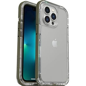 LifeProof Beschermhoesje voor Apple iPhone 13 Pro, dun, schokbestendig, stofdicht, sneeuwbestendig, transparant/groen