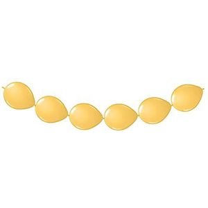 Folat Ballonnen slinger, goudkleurig, 3 m, 08477