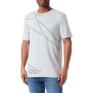BOSS T-shirt voor heren, Licht/pastelgrijs 52