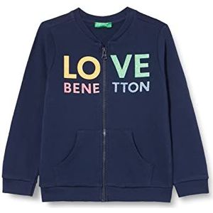 United Colors of Benetton Giacca M/L Cardigan voor jongens, peacoat 252