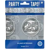 Paper Dreams Marking Tape voor 25 jaar, 12 m, PVC, zilverkleurig