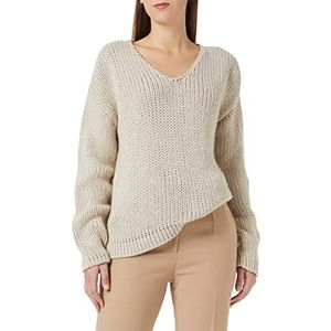 HUGO Sestrelly Knitted_er Dames Sweater Lichtbeige 271, XS, lichtbeige 271
