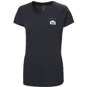 Helly Hansen W Nord Graphic Drop T-shirt voor dames, Navy 599