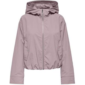 ONLY Onlbealo Damesjas met capuchon Cc Otw, magneet/detail: zilveren rand