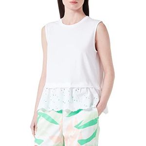 United Colors of Benetton T- Shirt Femme, Blanc 101, XS