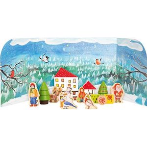 Small Foot 11675 Adventskalender Winterbos 3D adventskalender vanaf 2 jaar Toys