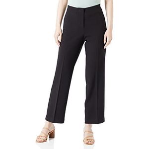 VERO MODA Vmsandy Hr Straight Pant Ptt Noos Damesbroek, zwart.