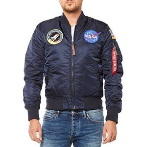 ALPHA INDUSTRIES heren jas, 07 Rep Blauw