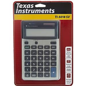 Texas Instruments TI 5018 Euro rekenmachine 4 transacties