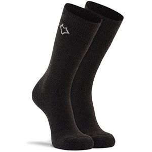 FOX RIVER Wick Dry Tramper Uniseks wandelsokken, middelzwaar, outdoor, zwart.
