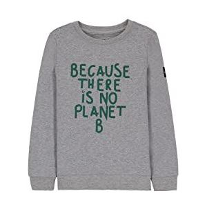 ECOALF, Sweat-shirt Garçon Sienalf en Coton Tissu Recyclé, Sweat-shirt Coton Enfant, Sweat-shirt à Manches Longues, gris, 8 ans
