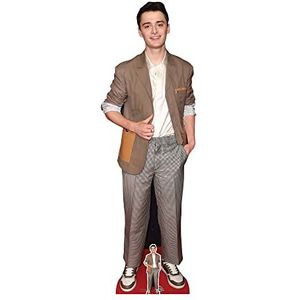 CS1018 Noah Schnapp kartonnen display in levensgrootte met bruin mini-kostuum