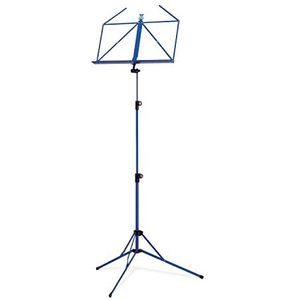 K & M 10050 muziekstandaard, inklapbaar, standaard, blauw (-54)