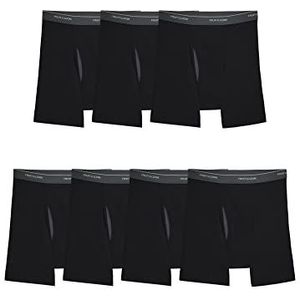 Fruit of the Loom Coolzone Boxershorts (verschillende kleuren) herenslip, 7 stuks zwart