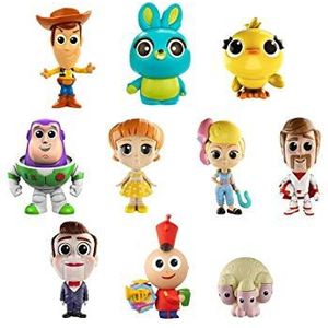 Disney, Pixar Toy Story 4, set met 10 minifiguren, miniatuurspeelgoed voor kinderen, GCY86