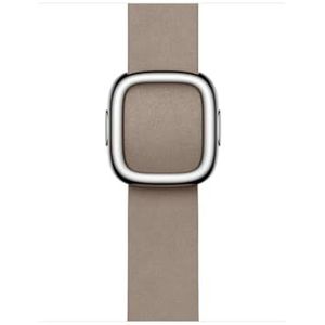 Apple Watch Band - Moderne armband met gesp - 41 mm - Fauve - Large