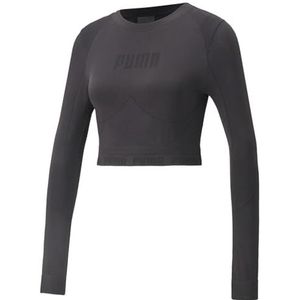 PUMA Evoknit Longsleeve T, Puma - Zwart