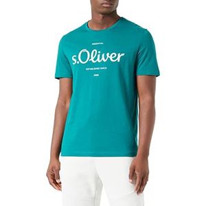 s.Oliver T-shirt met korte mouwen voor heren, Groen 76d2