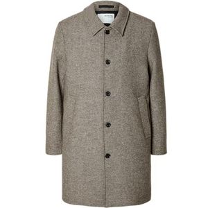 SELECTED HOMME Slharchive Car Coat Noos Herenjas (1 stuk), Halfkop