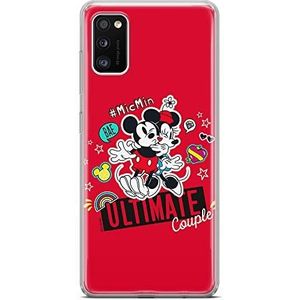 ERT GROUP Origineel en gelicentieerd Disney Minnie en Mickey 012 telefoonhoesje voor Samsung A41, perfect aangepast aan de vorm van de mobiele telefoon, TPU-hoes