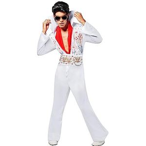 Rubie's - Officieel kostuum - Rubie's Elvis Presley kostuum voor volwassenen - maat M - I-889049M