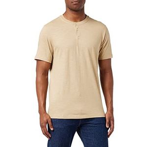 s.Oliver T-shirt met korte mouwen, bruin, maat M voor heren, Bruin