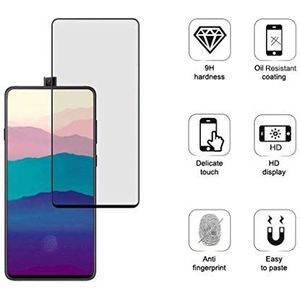 TELLUR Gehard glas 2.5D volledige lijm voor Samsung Galaxy A90, zwart