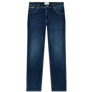 Wrangler Texas Jeans Heren, BLAUW ABYSS