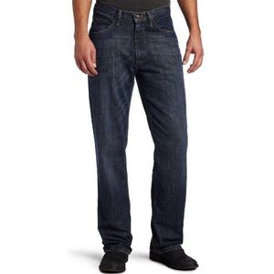 Lee Premium Select Relaxed Fit Straight Leg Jeans Heren Calypso Wiskered Jeans, 29W / 30L, calypso wiskered