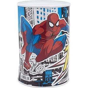 Spiderman Streets Spaarpot voor kinderen, metallic
