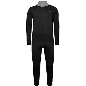 Champion Legacy Powerblend Terry All Day Active Cotton Sweatsuits voor heren, zwart.