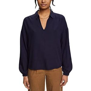 ESPRIT 023cc1f301 Damesblouse, 400 / marineblauw