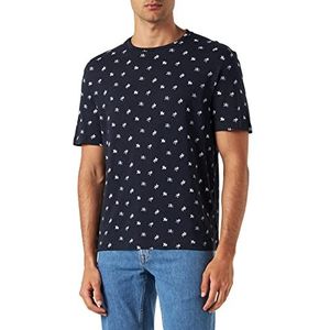 s.Oliver T-shirt à manches courtes pour homme, Bleu 59a1, L