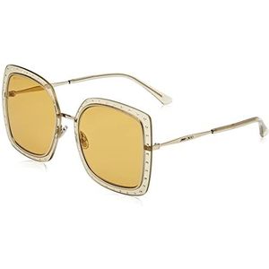 Jimmy Choo Dames Dany/S zonnebril, beige goud, 50, beige-goud