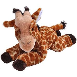 Wild Republic Ecokins Giraffe Pluche dier 30 cm, milieuvriendelijk speelgoed voor kinderen, cadeaus voor baby's, handgemaakt met 16 gerecyclede waterflessen