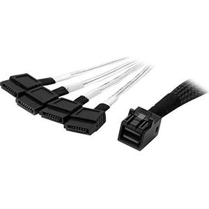 StarTech.com 1 m Mini SAS naar interne SATA-kabel SFF-8643 naar 4x SATA kabel (SAS43SAT1M)