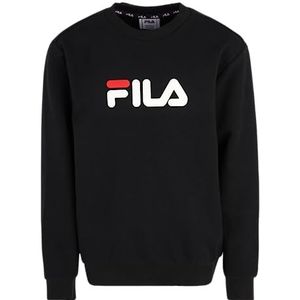 Fila Sordal Classic Logo Crew Trainingspak, uniseks, kinderen, zwart.