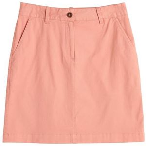 GANT Jupe chino pour femme, rose pêche, 44