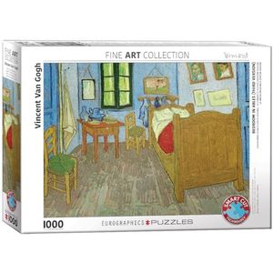 EuroGraphics Vincent la Chambre de Van Gogh à Arles (puzzel 1000p, veelkleurig)