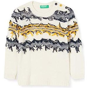 United Colors of Benetton Maglia G/C M/L sweater meisjes, wit 600