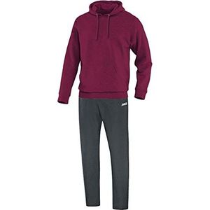 JAKO Vrijetijdspak Team met hoodie bordeaux 164 M9533