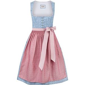 Stockerpoint Dirndl Zora jurk, lichtblauw, 40, dames, lichtblauw, 38, Lichtblauw