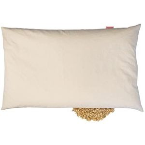 Merrymama - Kussen voor Farro kippenbed, biologisch, verstelbaar, 75 x 45 cm, wit