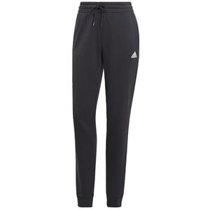 adidas Essentials Linear damesbroek met revers, badstof