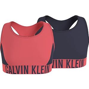 Calvin Klein Set van 2 beha's voor meisjes, roze/marineblauw