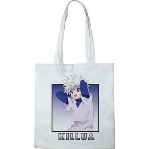 HUNTER X HUNTER Bwhuntxbb002 Tote Bag, uniseks, wit, Eén maat, Wit., Taille unique, Utility